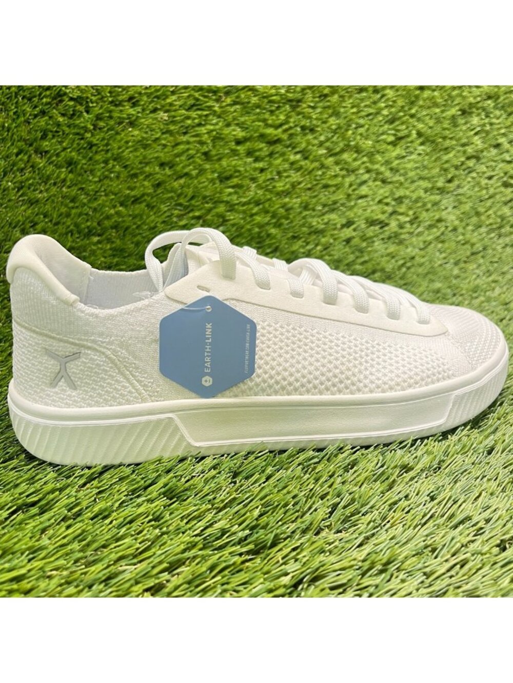 Flux Footwear Adapt Trainer White Mens Size 8.5 Women 10 Athletic Shoes Sneakers